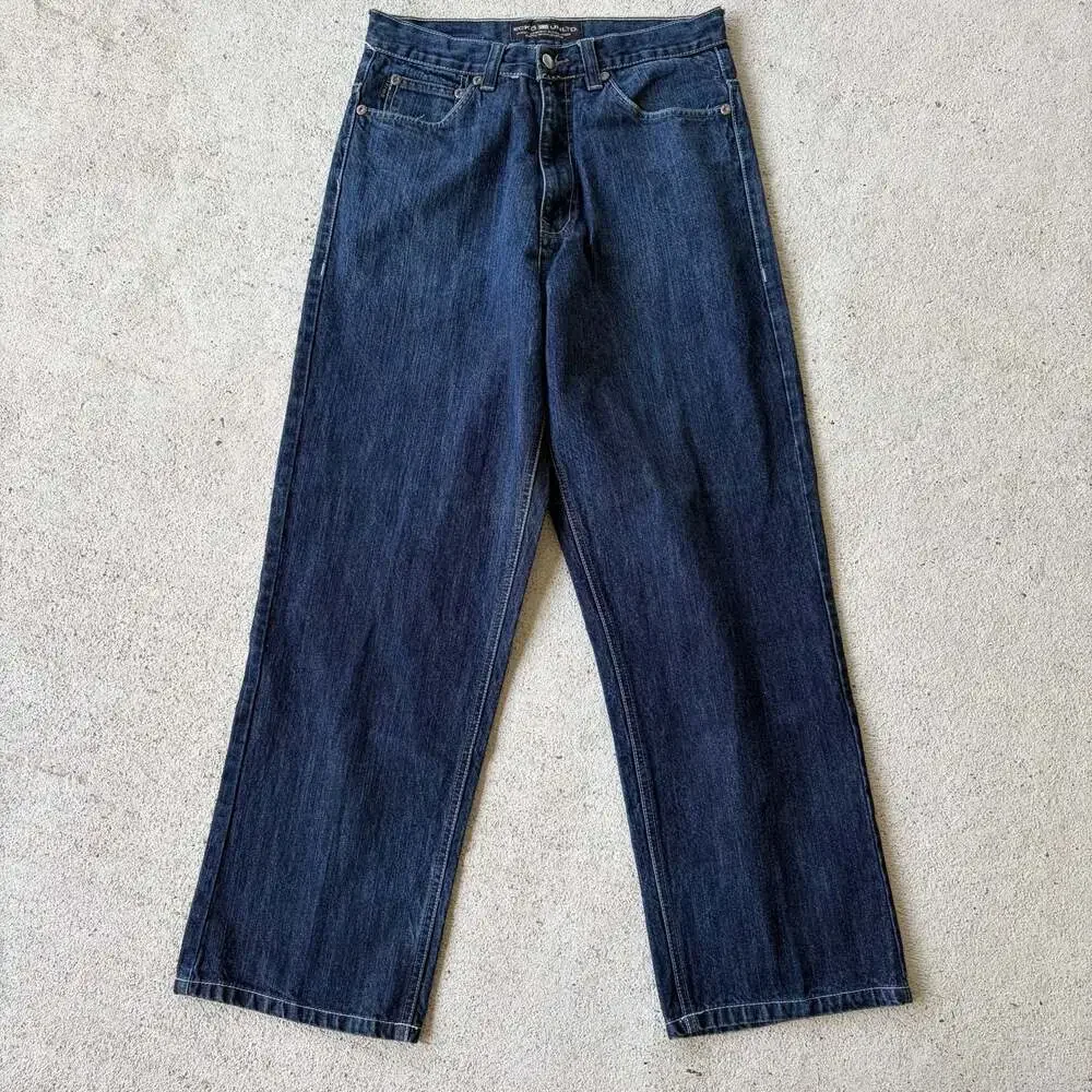 Ecko Unltd. Men's Dark Wash loose fit Denim Jeans Size 30x28